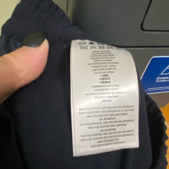 Michael Kors Sz 10 NAVY Drawstring Track Pants - Picture 5 of 5